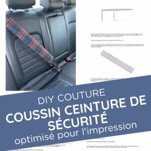 coussin ceinture voiture