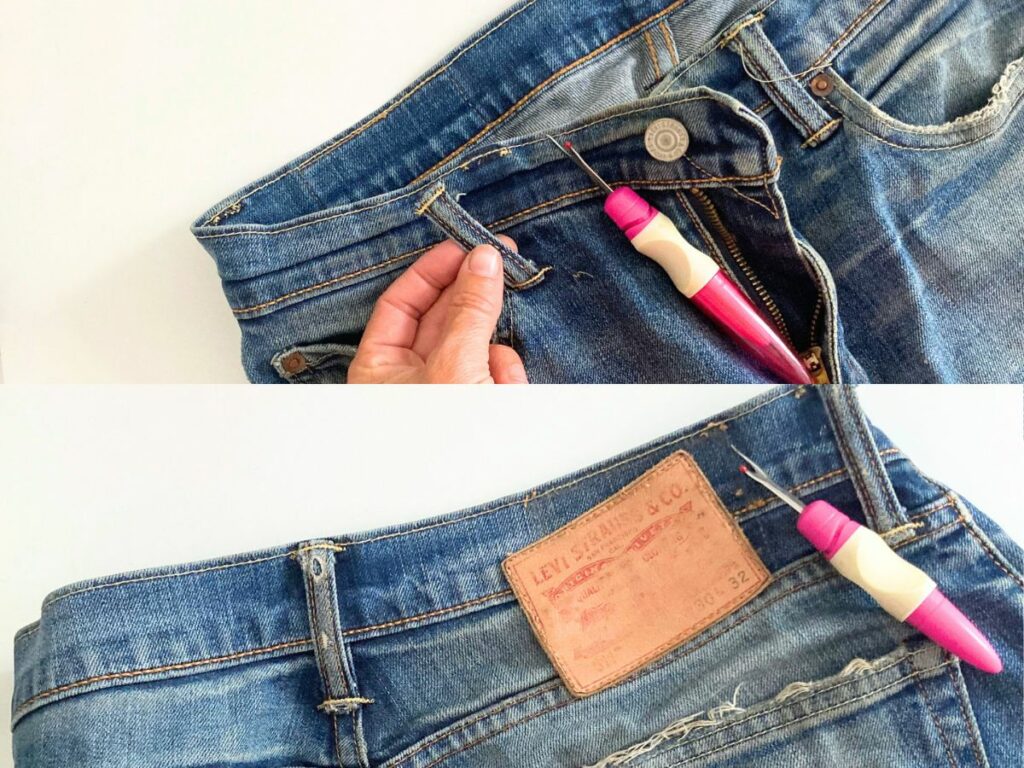 passants etiquette jean