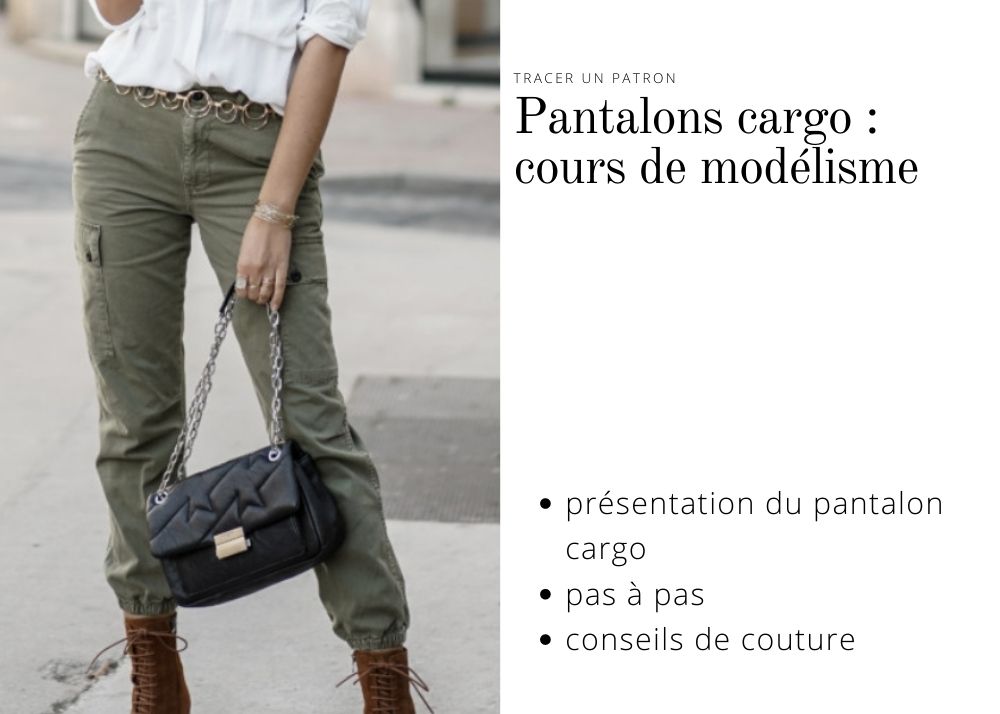 Tracer le patron d’un pantalon cargo