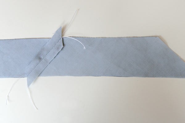 biais couture repassee
