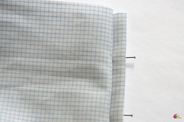ourlet invisible preparation rabattre