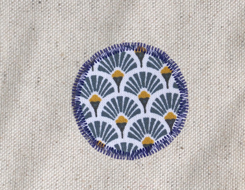 appliqués Les appliqués au point de bourdon