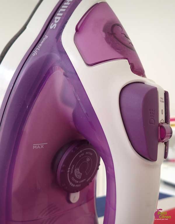 repasser elastique reglages fer
